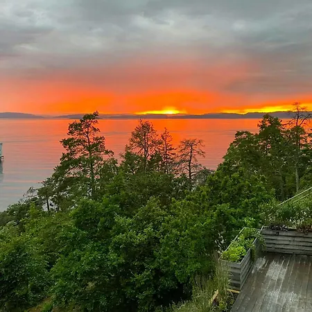 House With Gym And Sea Path On Jeloya Feriehus Moss